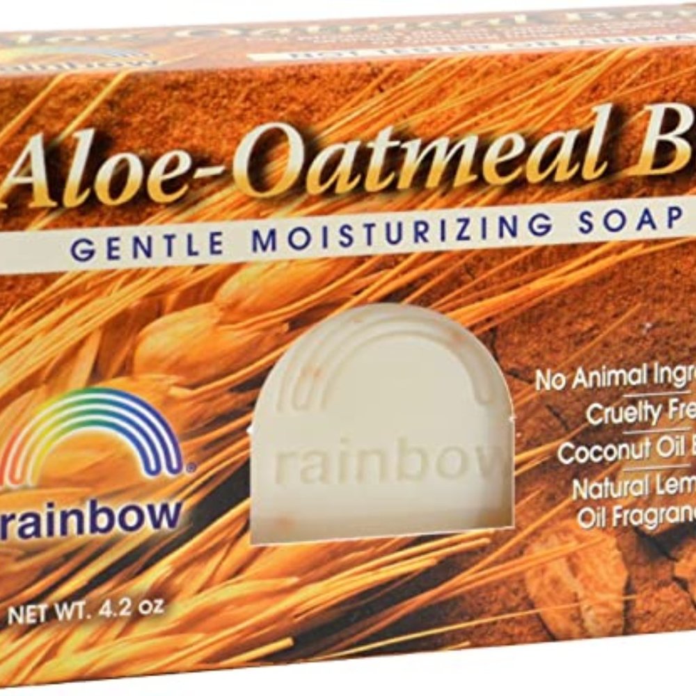 Rainbow Research Bar Soap Aloe Oatmeal - 4 oz